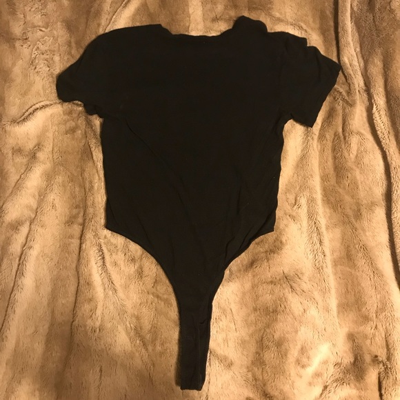Re/Done 1960s Cotton-Jersey Thong Bodysuit - Picture 4 of 6